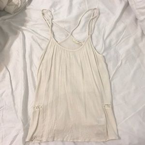 Off white tank